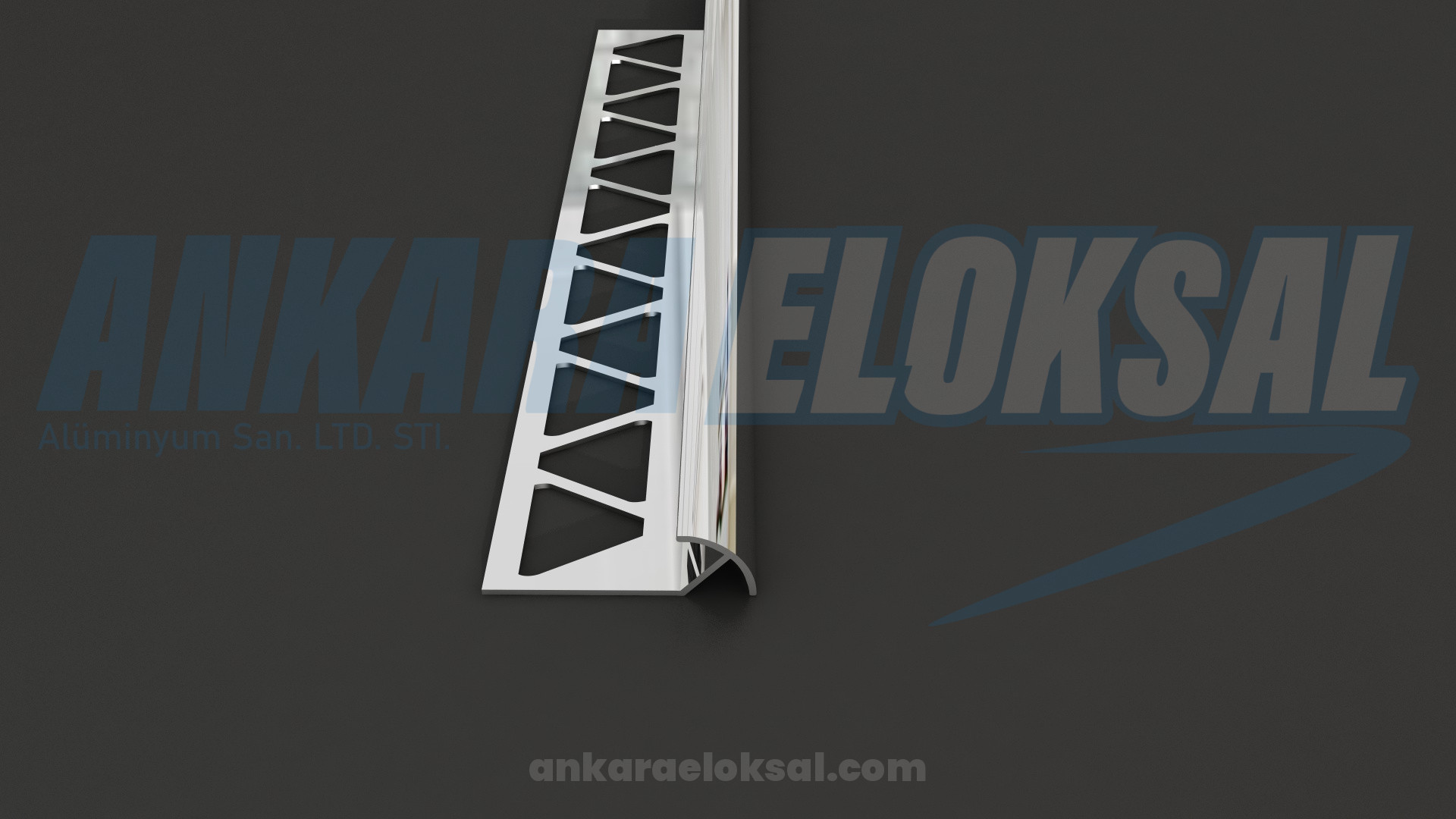 Çift Taraflı Oval Dış Köşe Profili