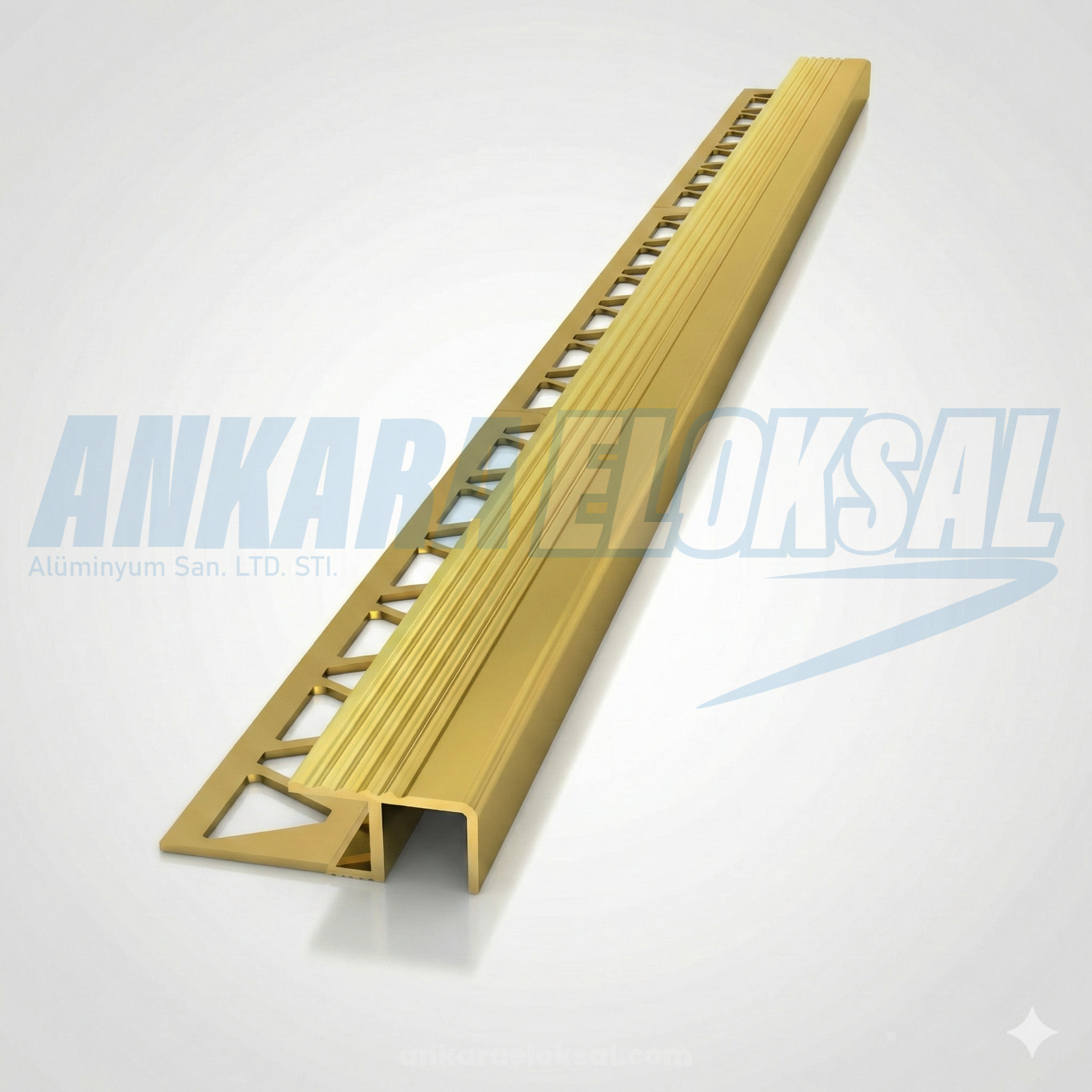 Çift Taraflı Merdiven Basamak Profili