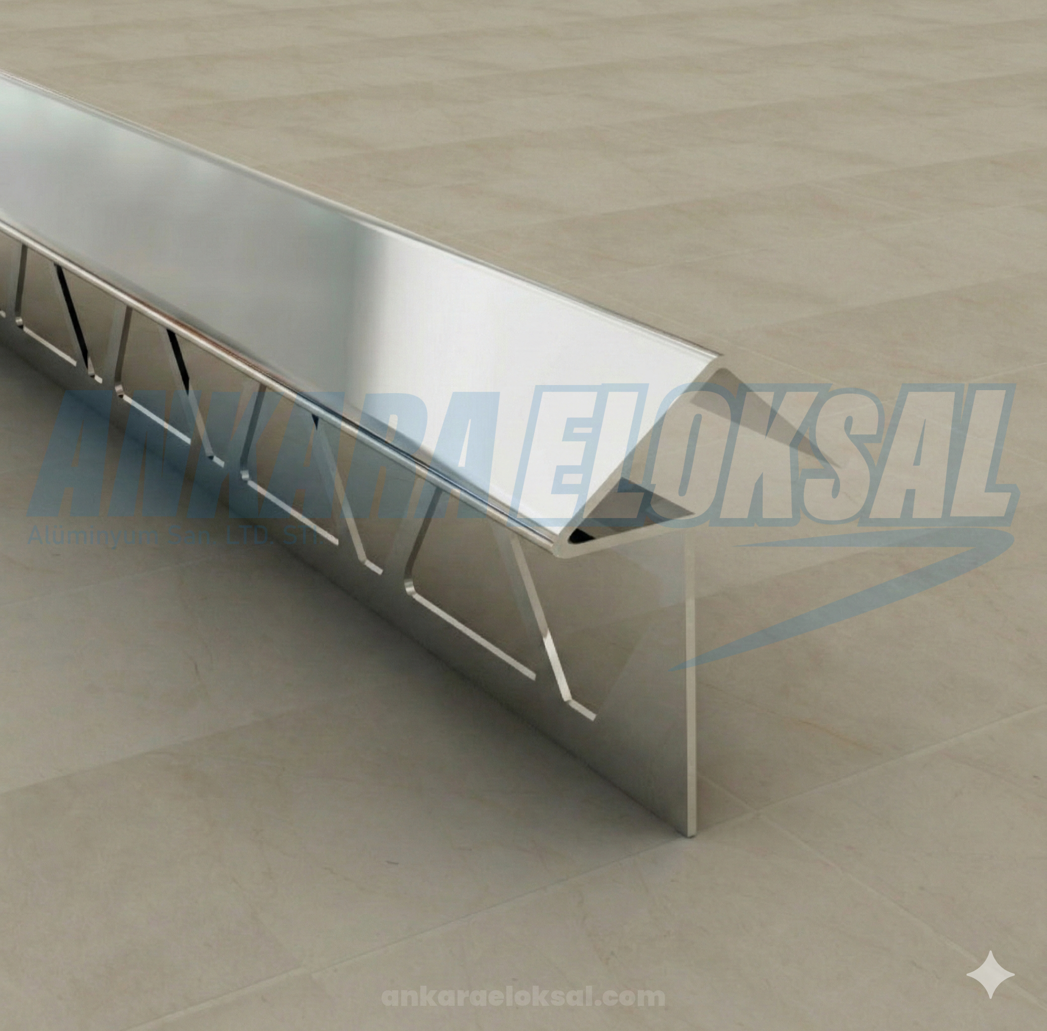 45 Derece Merdiven Burun Profilleri