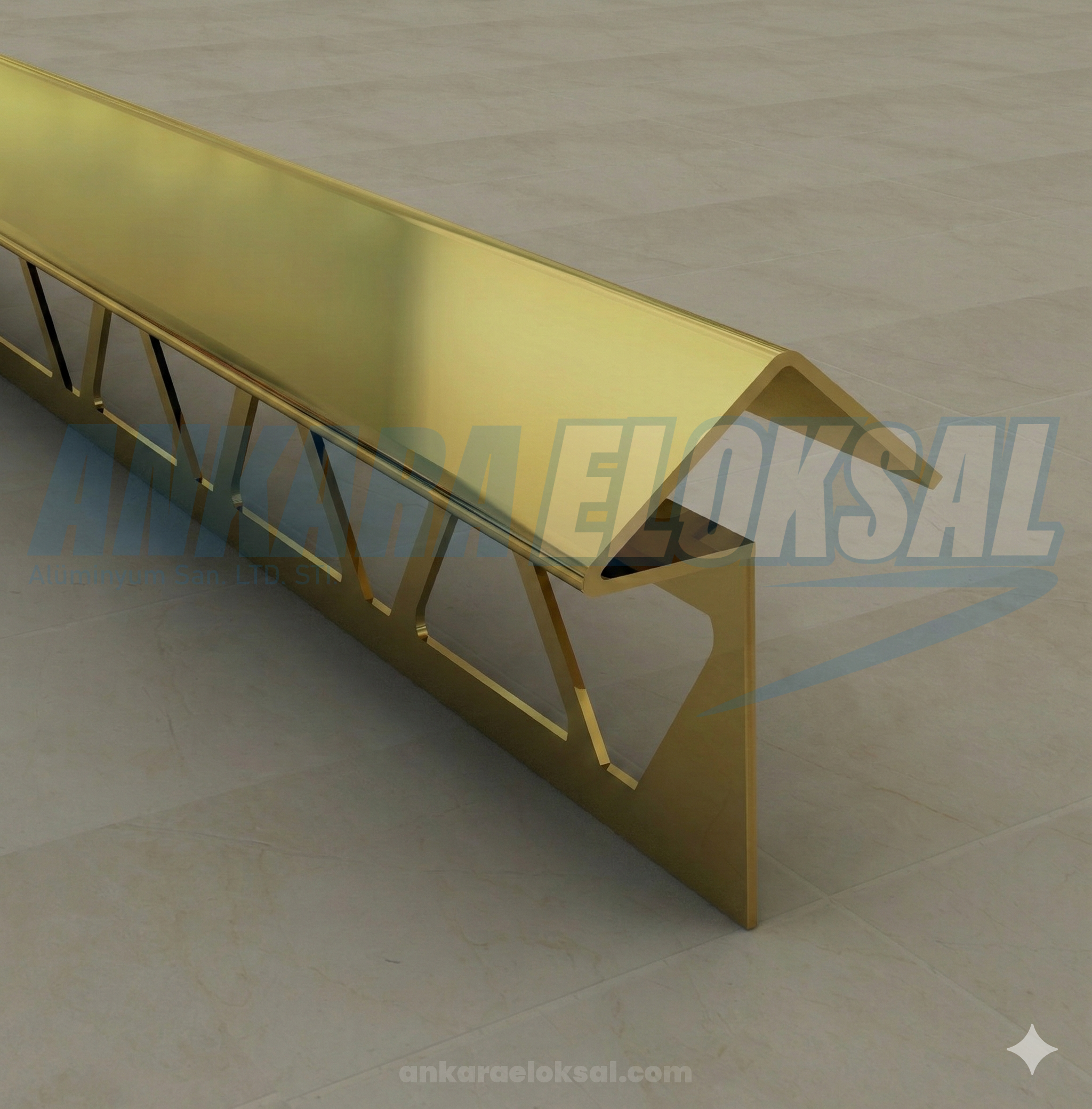 45 Derece Merdiven Burun Profilleri